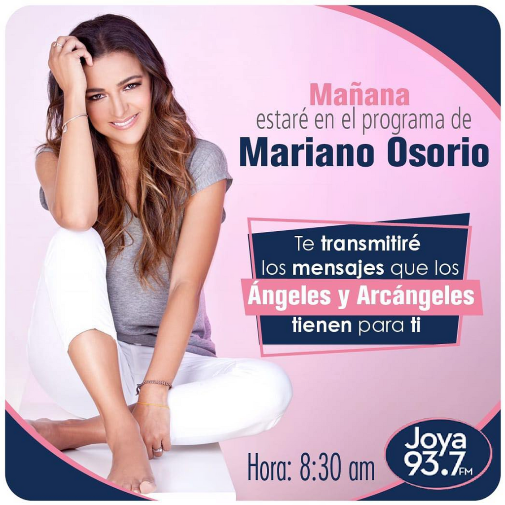 Gaby Heredia en el programa de Mariano Osorio