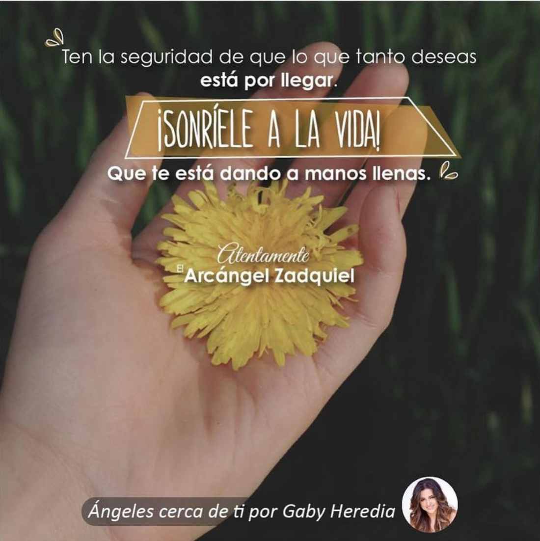¡Sonríele a la vida!