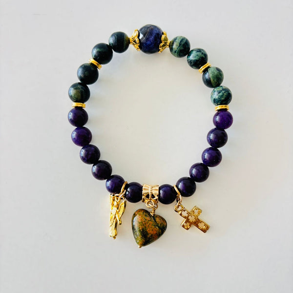 Pulsera Corazón del Arcángel Rafael (Salud)