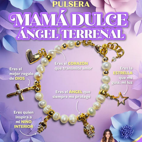 Pulsera Mamá Dulce Ángel Terrenal