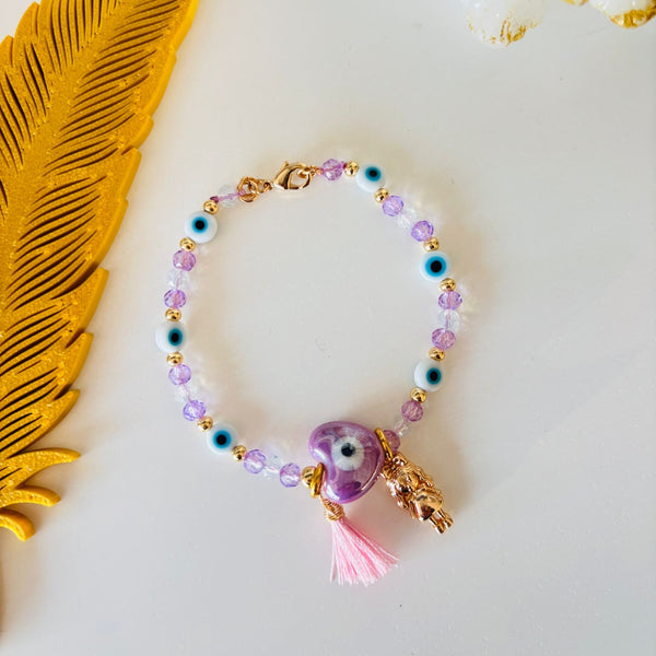 Pulsera Protección a mi Angelito Terrenal (Para Niña)
