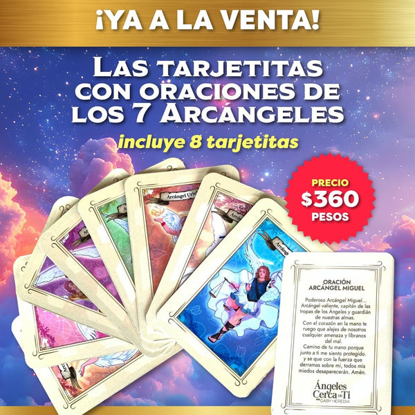 Las Tarjetitas con Oraciones de los 7 Arcángeles