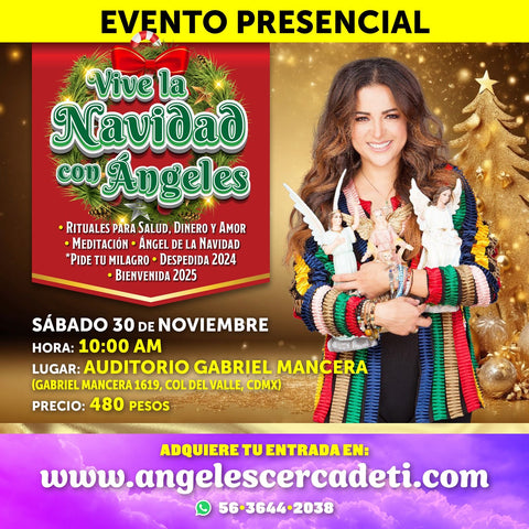 Vive la Navidad con Ángeles: 30 NOVIEMBRE (Evento presencial)