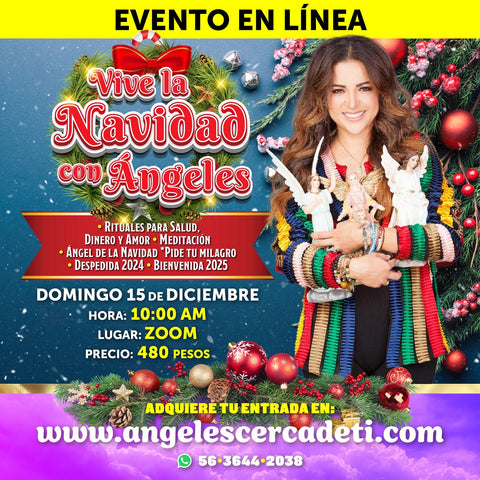 Vive una Navidad con Ángeles: 15 DE DICIEMBRE (Evento en línea)