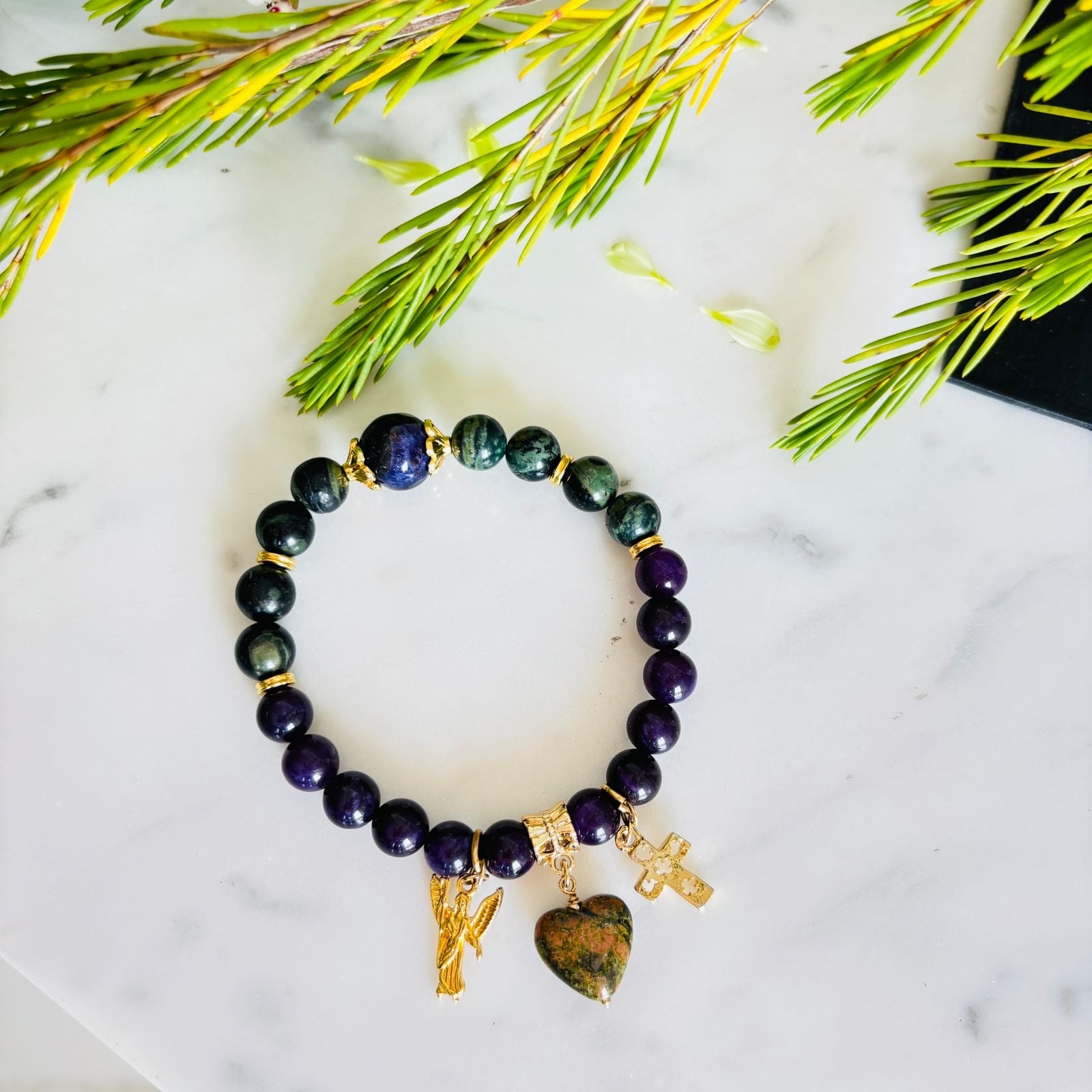 Pulsera Corazón del Arcángel Rafael (Salud)