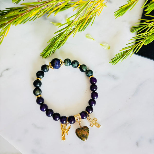 Pulsera Corazón del Arcángel Rafael (Salud)