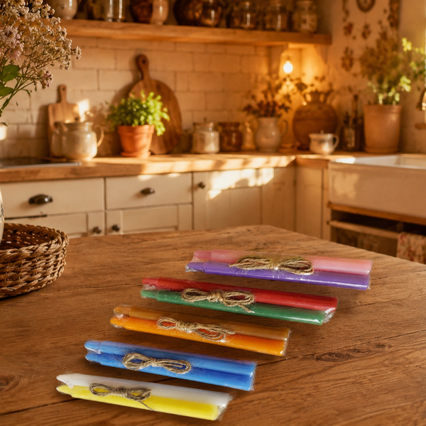 KIT: Ritual Velas para Cortar con carencia, problemas, enfermedades y energías negativas