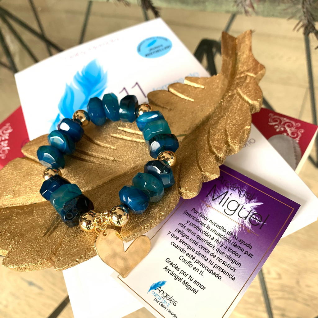 Pulsera Corazón del Arcángel Miguel