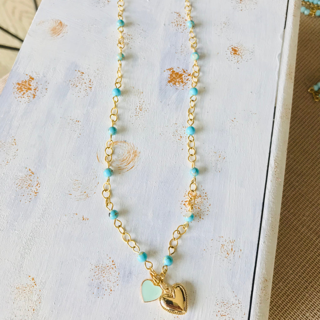 Collar UNIÓN: corazón de los 7 Arcángeles y el tuyo