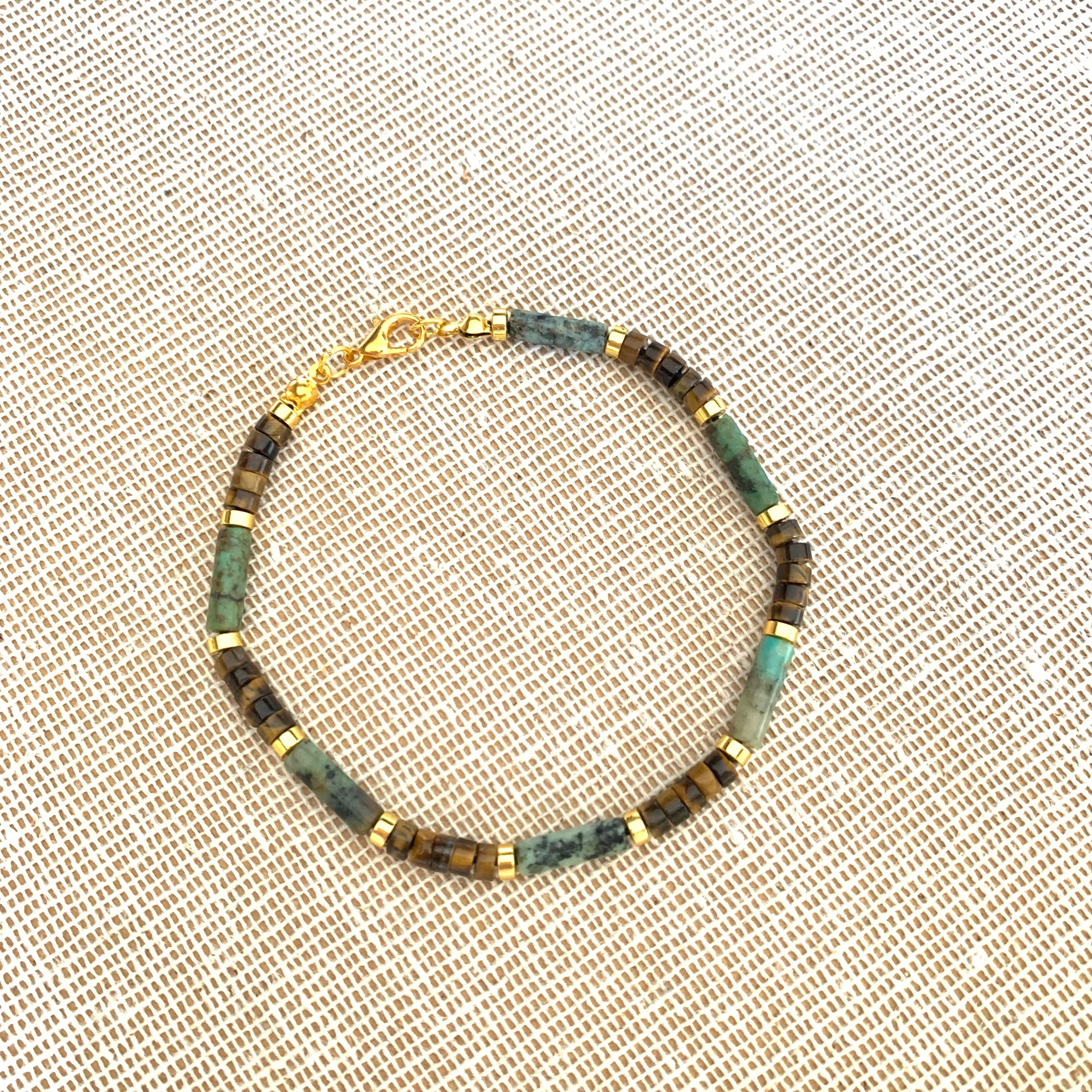 Pulsera de la Abundancia y Salud  (Para Hombre)