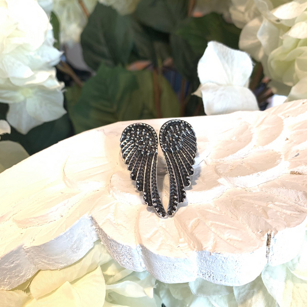 Anillo Alas de Ángel de la Guarda