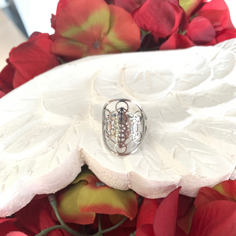 Anillo Escudo del Arcángel Metatrón