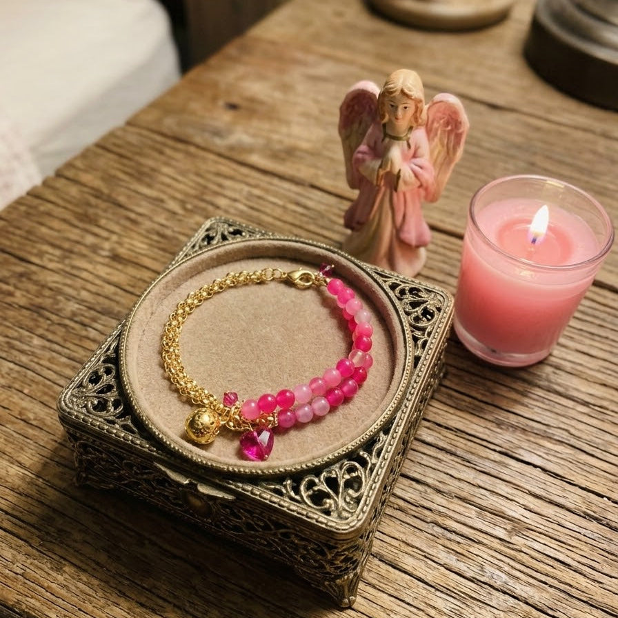 Pulsera Llamador del Arcángel Chamuel (Amor, Proyectos y Decisiones Importantes)