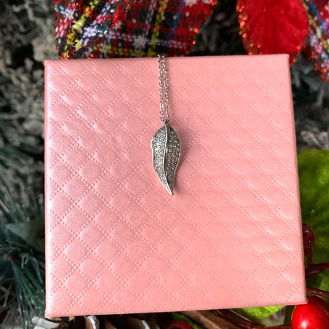 Collar Pluma de tu Ángel de la Guarda