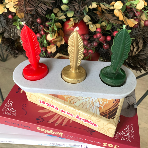 Porta Velitas y Velitas de los Deseos para Navidad y Año Nuevo