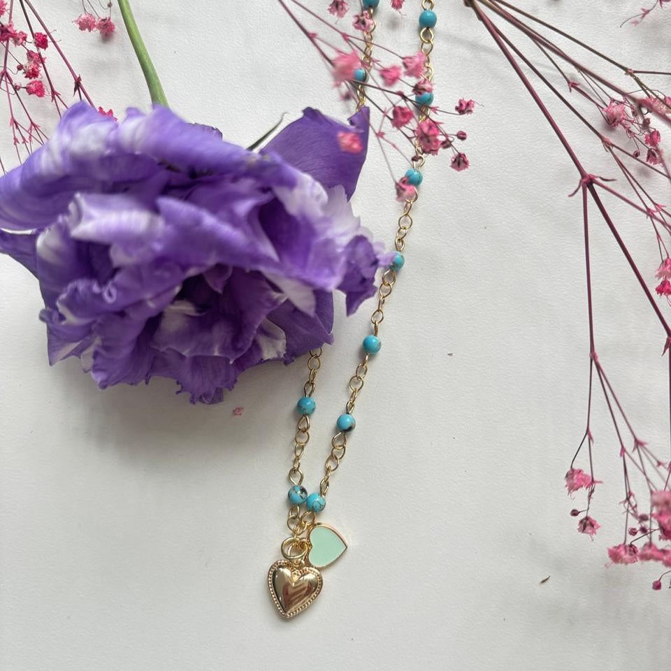 Collar UNIÓN: corazón de los 7 Arcángeles y el tuyo