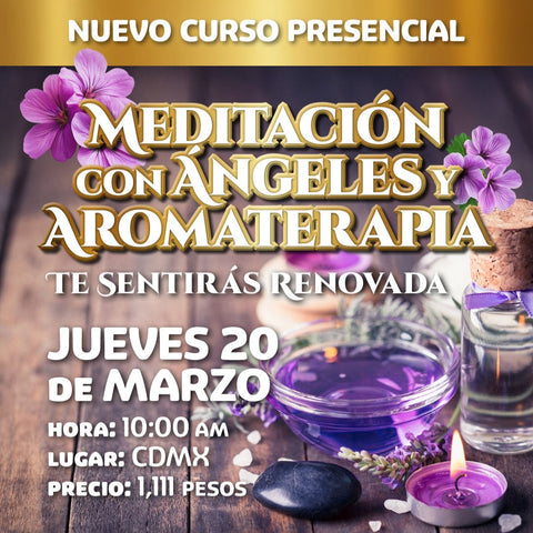 Meditación con Ángeles y Aromaterapia