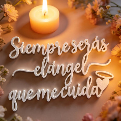 Frase: Siempre Serás el Ángel que me Cuida