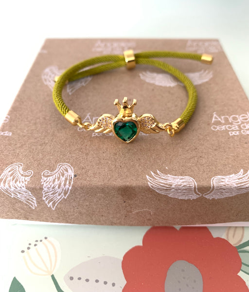 Pulsera Corazón del Arcángel Rafael