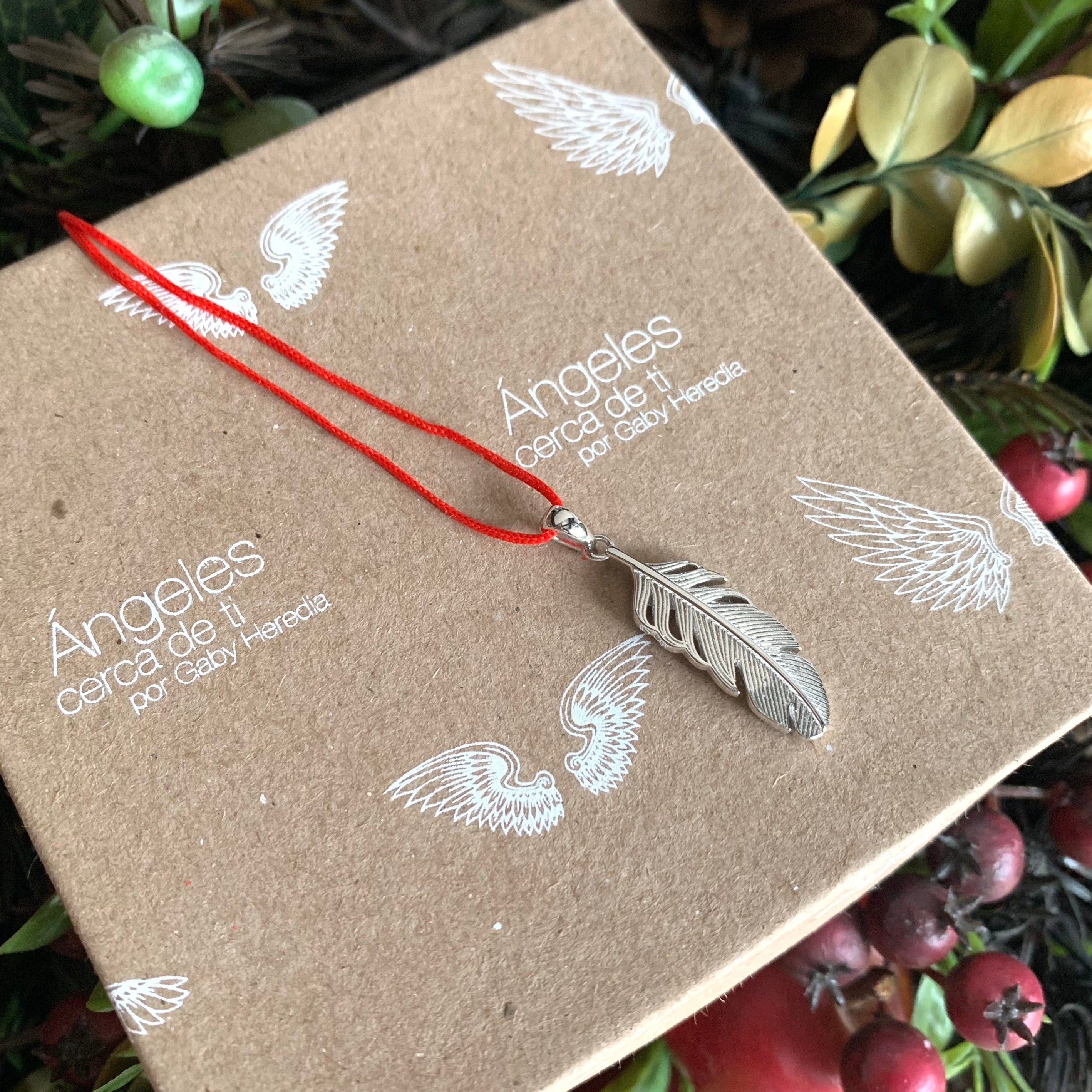 Pulsera pluma de los 7 arcángeles
