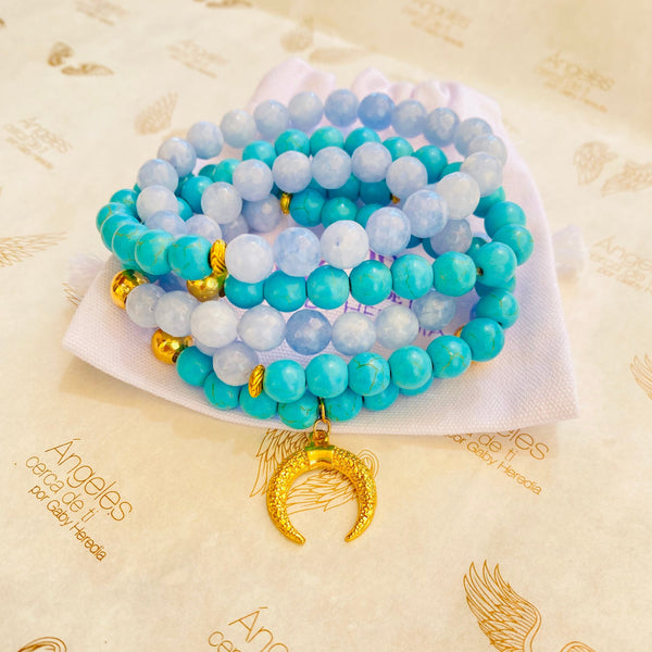 Pulsera despertar espiritual Arcangel Miguel, Chamuel, Metatron.
