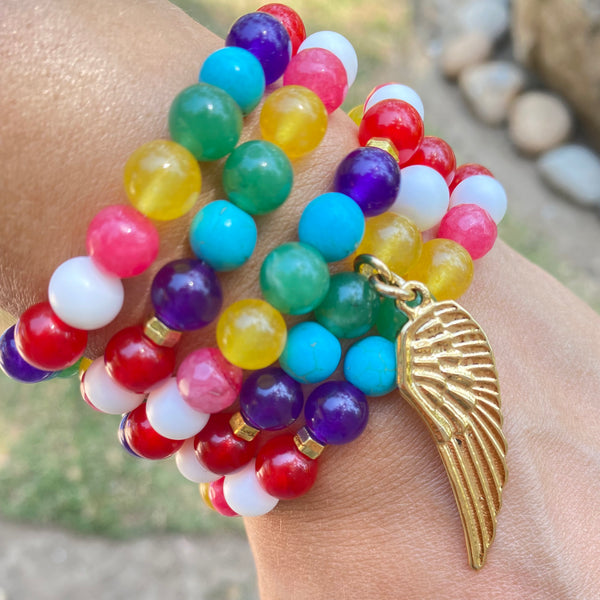 Pulsera - collar protección de los 7 arcángeles